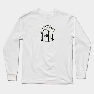 GG Allin - Live Fast Die GG Long Sleeve T-Shirt